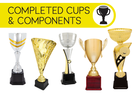 Completed Cups and Components